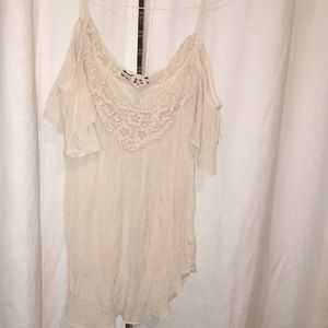 Off the shoulder blouse
